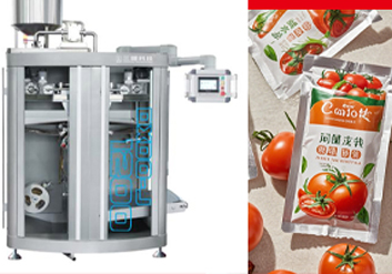 Ketchup Sauce Pouch Filling Machine